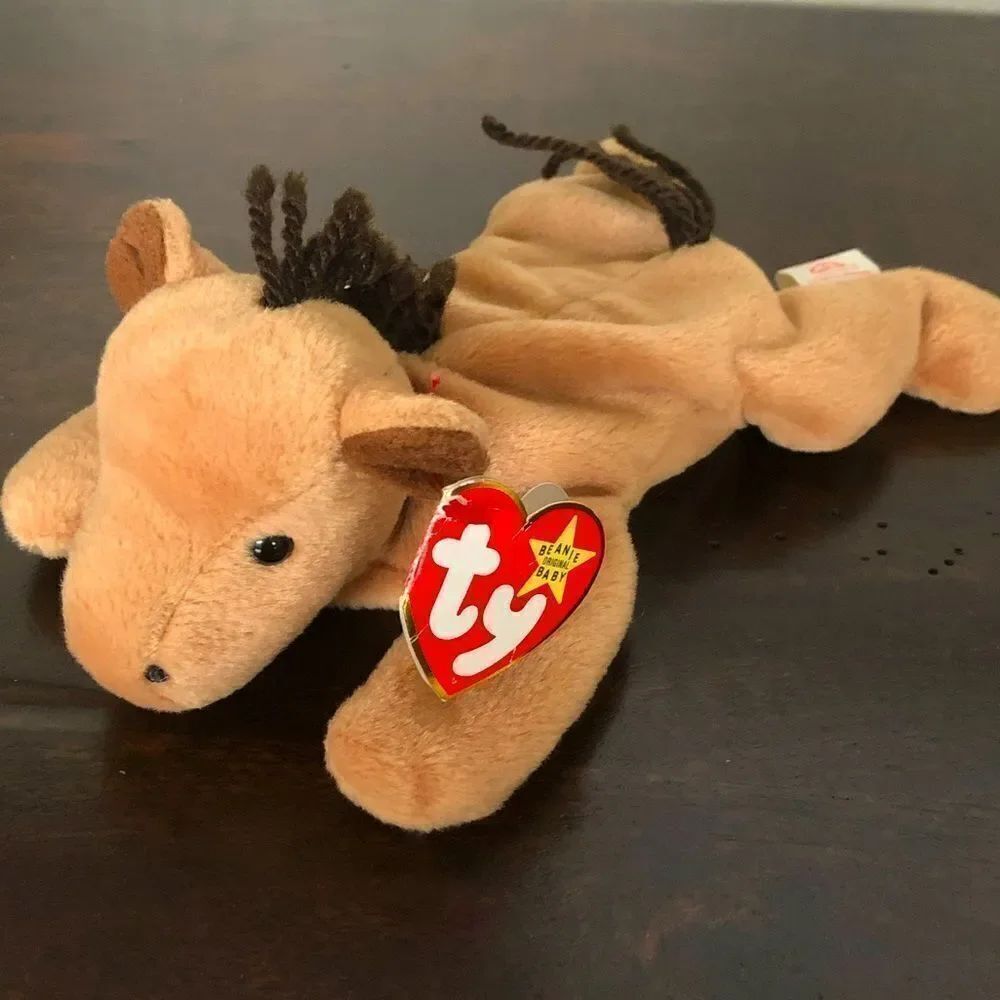 TY Beanie Baby Derby Plush Horse Stuffed Animal